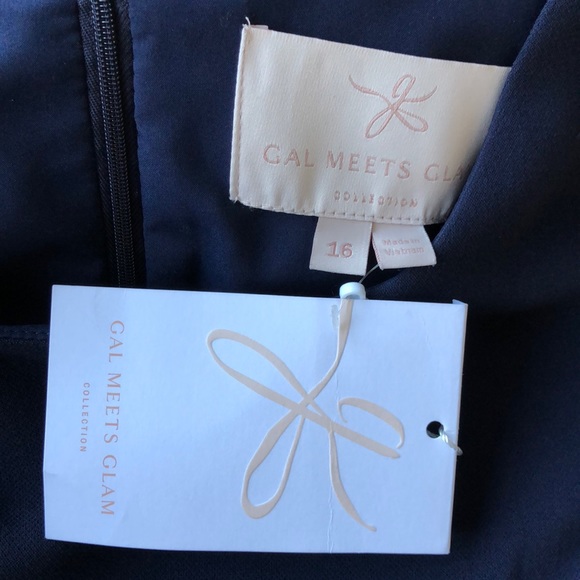 NWT Gal Meets Glam Celeste Fit & Flare Blue 16 - Picture 5 of 6